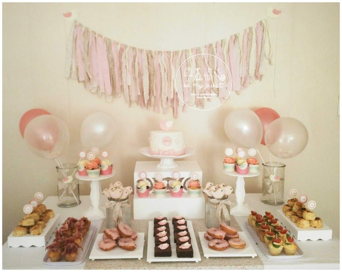 1er año de Emilia - Shabby Birds