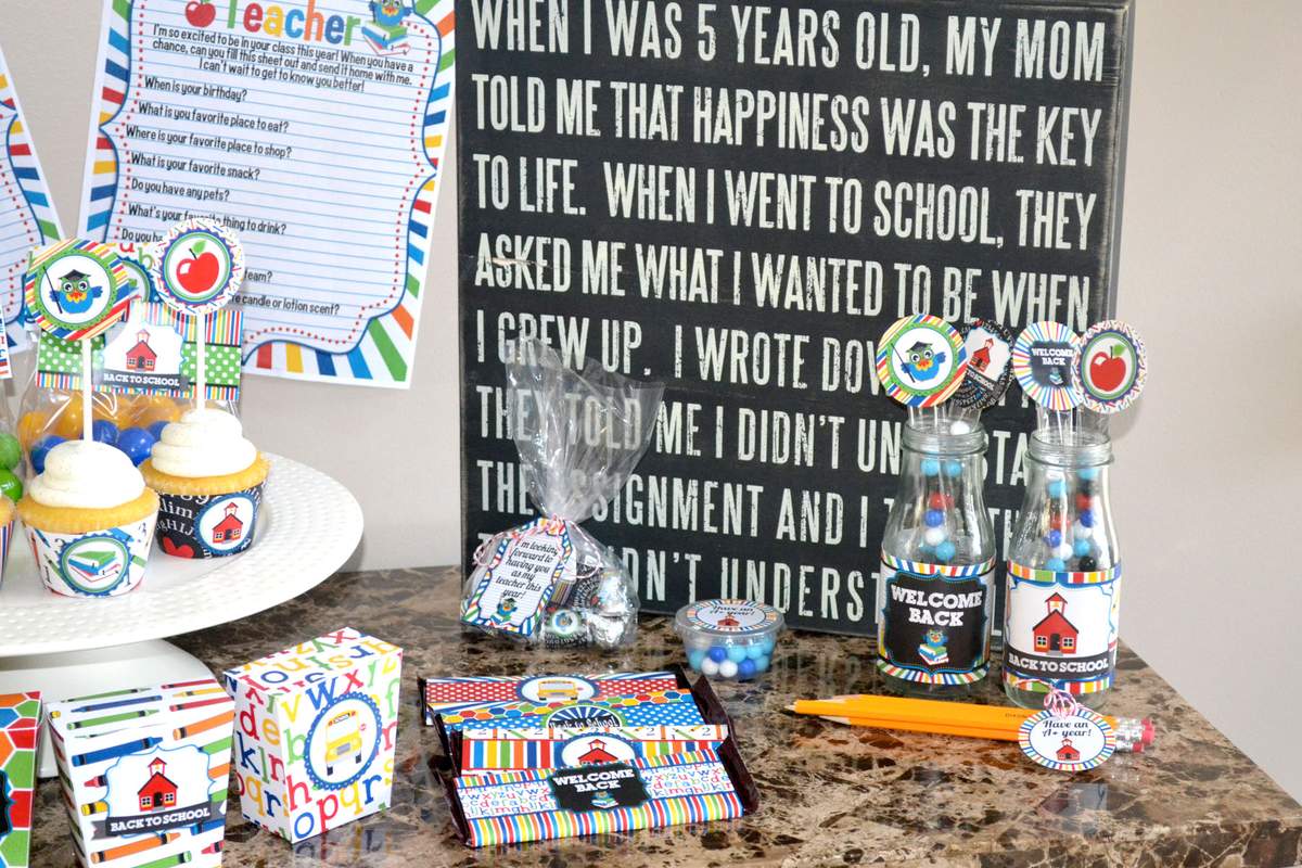 Back To School Party - School