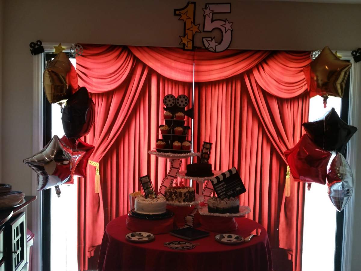15 birthday party - Cinema night 