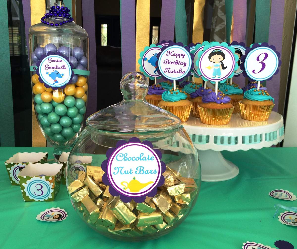 Princess Jasmine Birthday Party Ideas Photo 4 of 25 Catch My Party