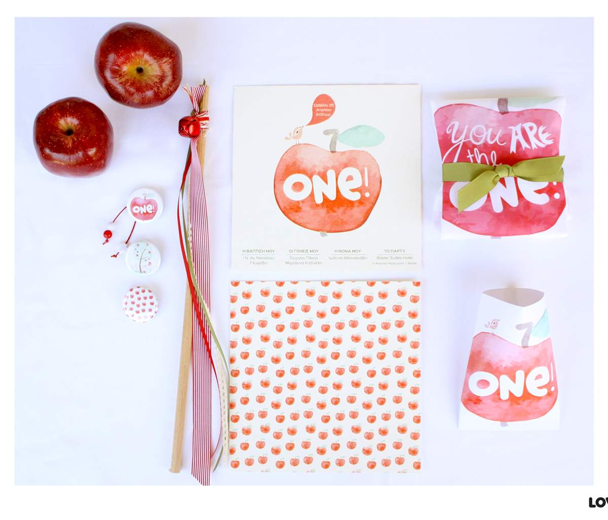 Apple Baptism Party Ideas Photo 3 of 9 Catch My Party