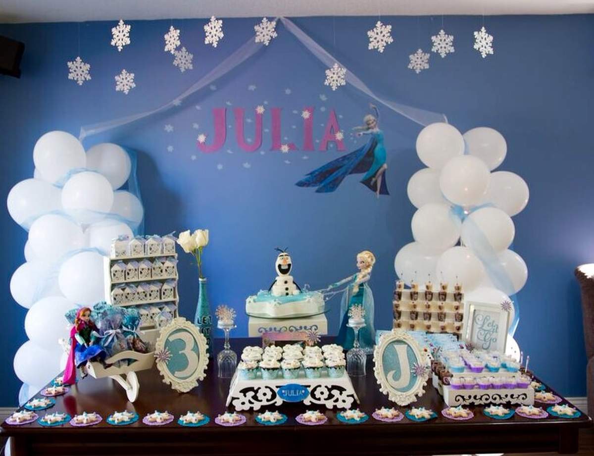 Julia's 3rd Birthday - Frozen (Disney)