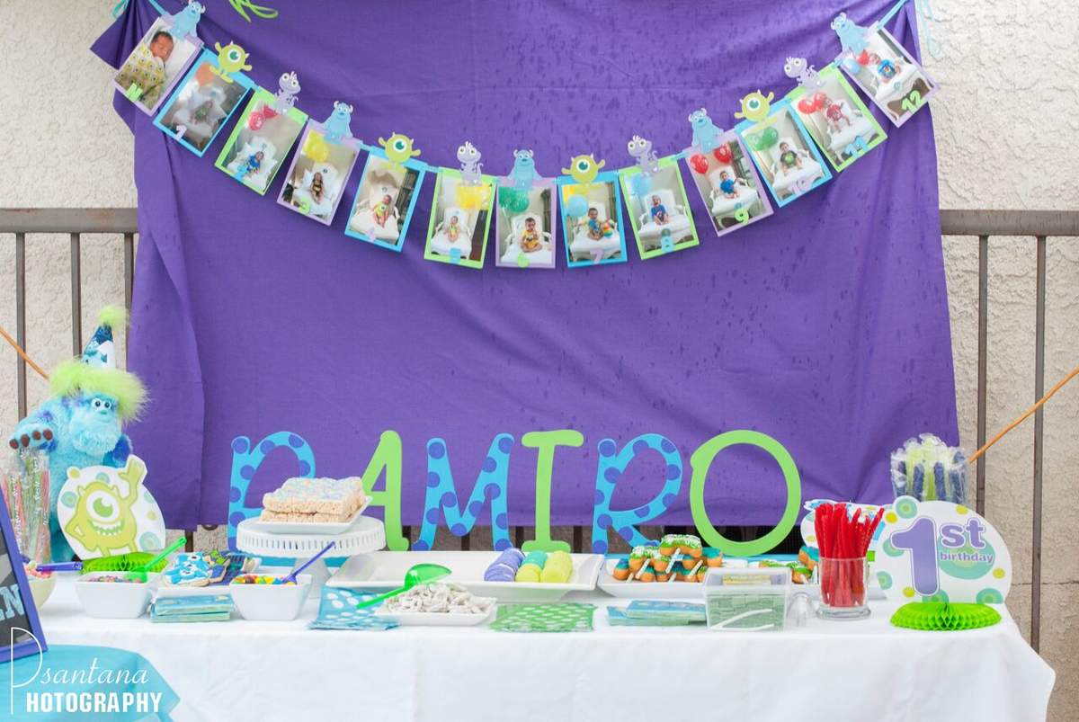 Ramiro's 1st Monsters Inc Birthday - Monsters Inc.