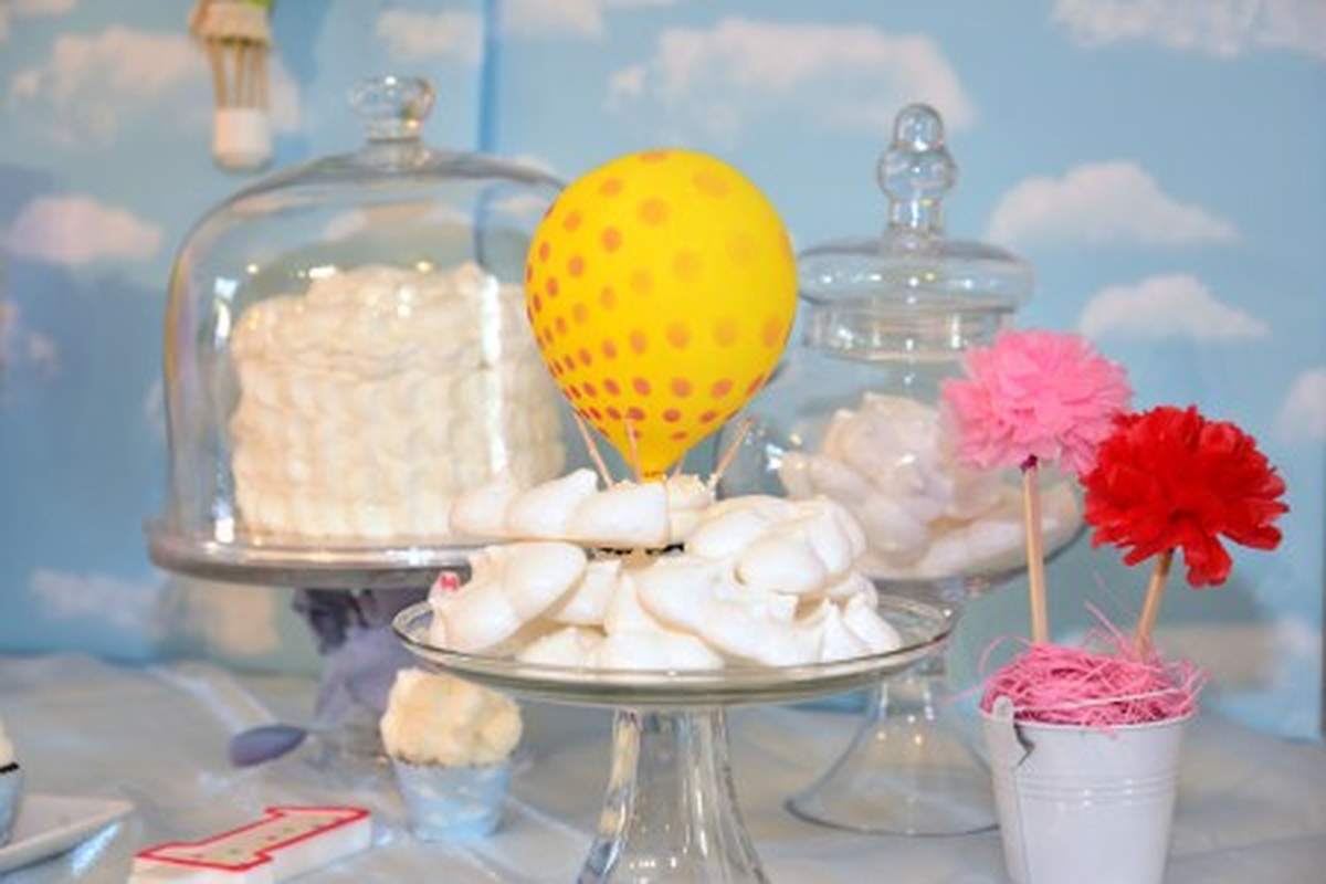 Hot Air Balloon Birthday Party Ideas | Photo 3 of 8 | Catch My Party