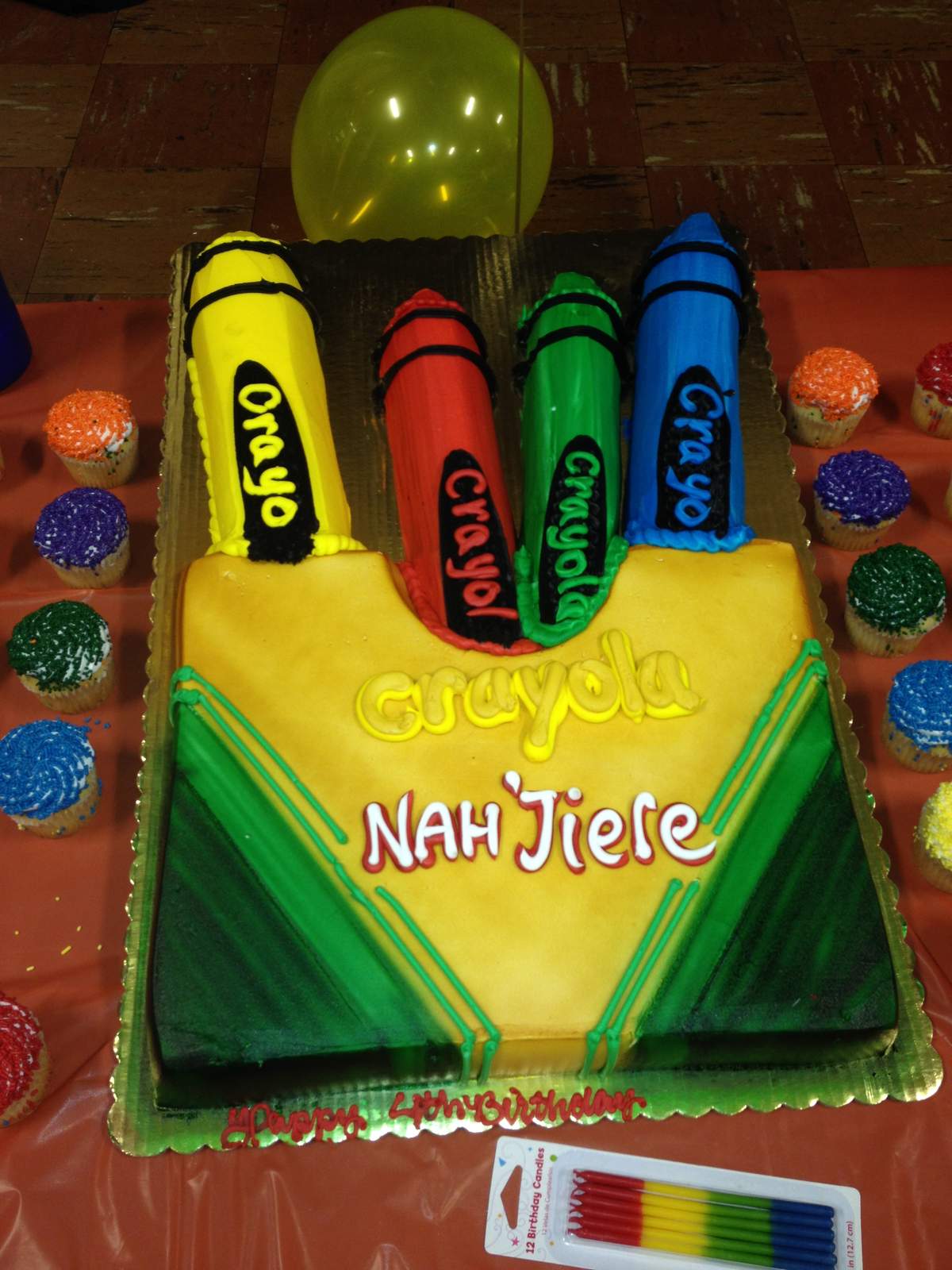 POP's 4th Birthday-Crayola Themed - Crayons