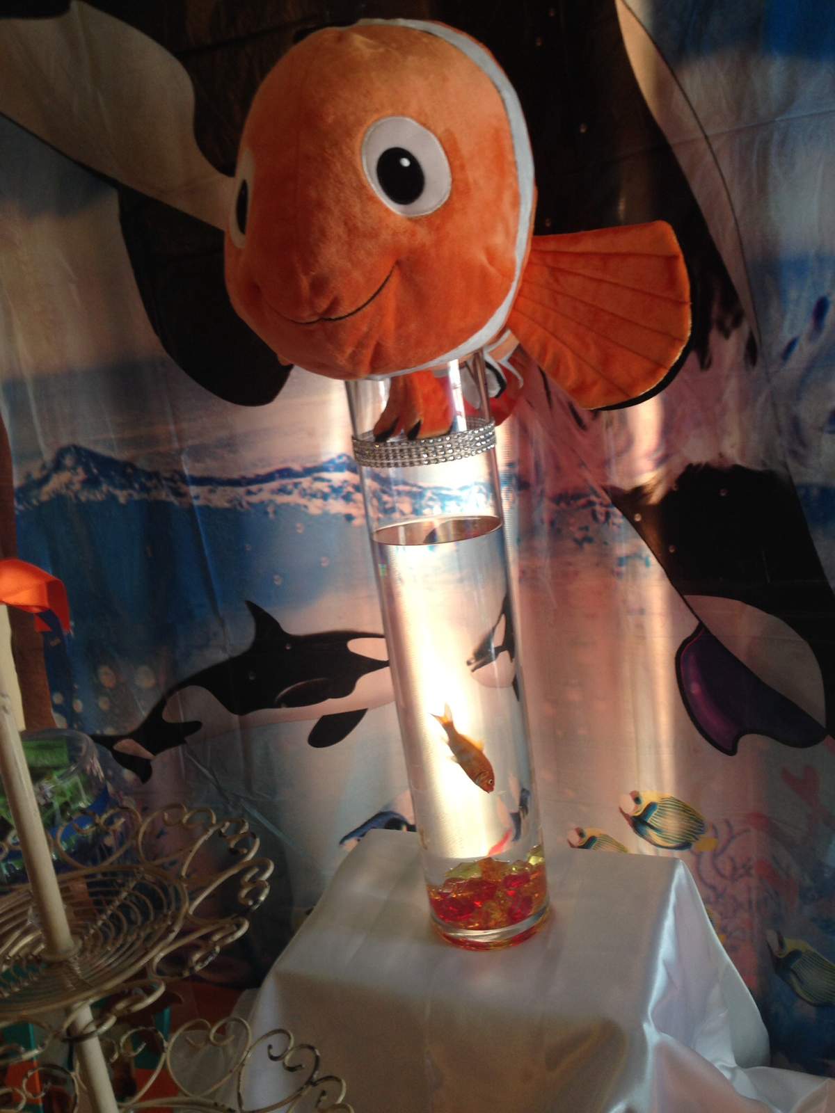 Finding nemo Baby Shower Party Ideas Photo 10 of 25 Catch My Party