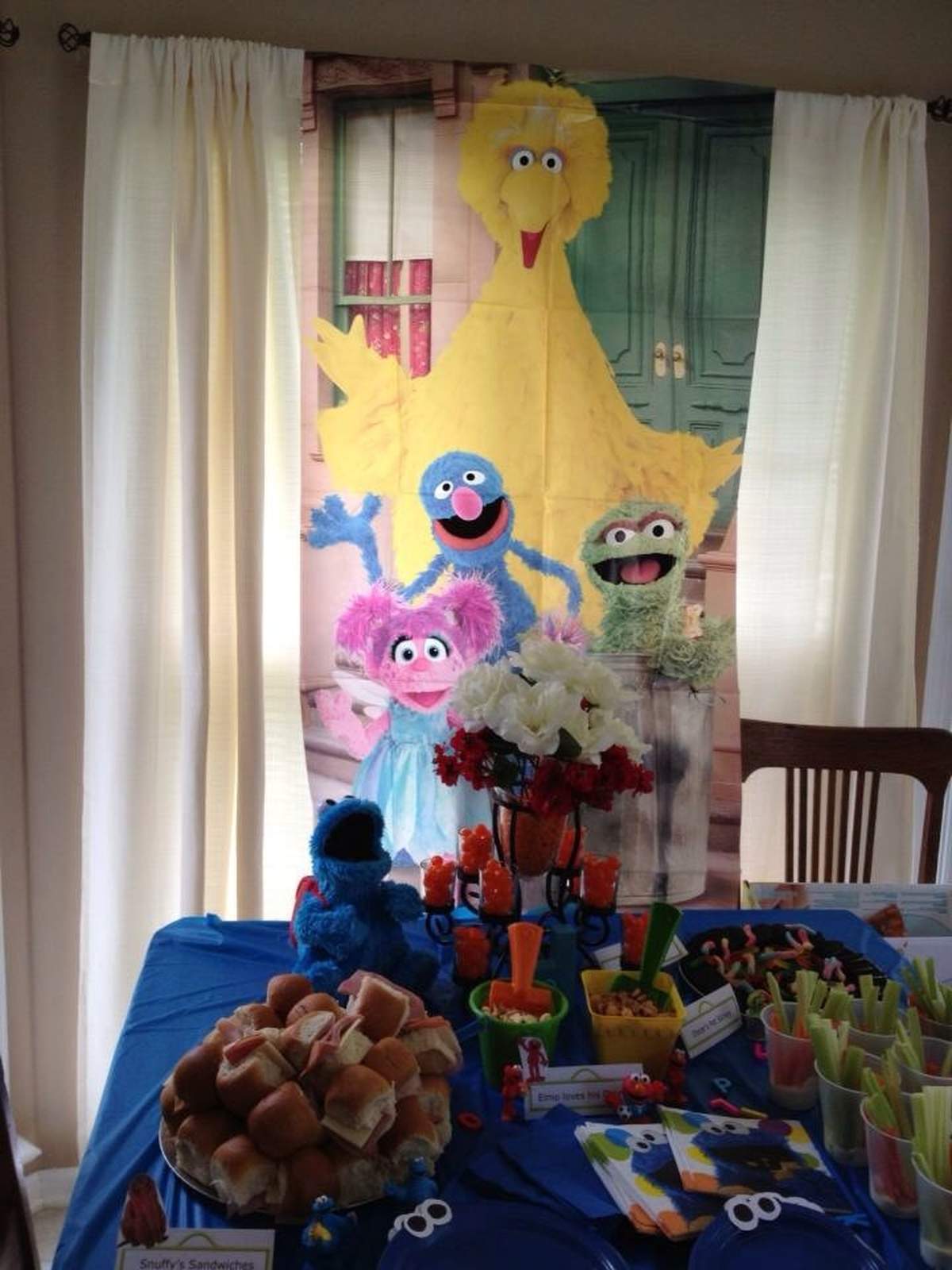 Henry's 2nd birthday  - Cookie Monster 