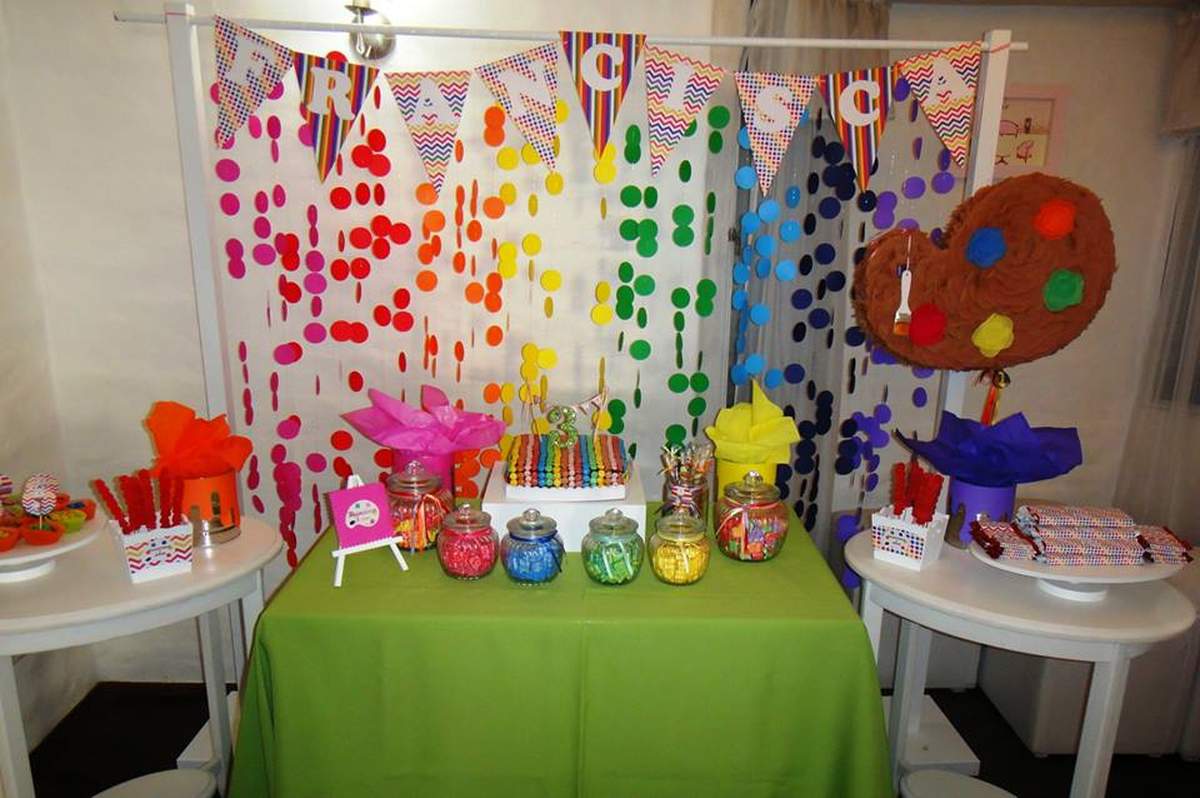 Art Party Theme - Art