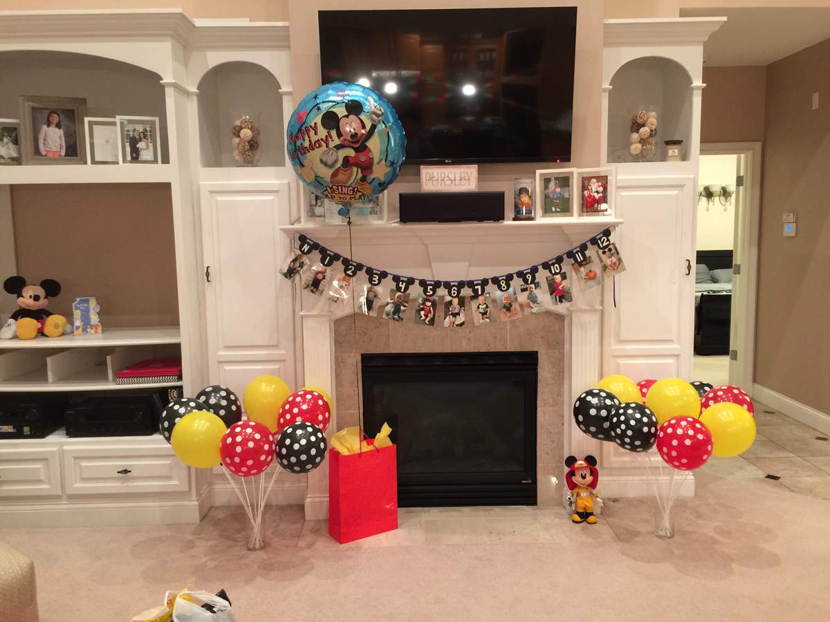 Jackson's 1st Birthday - Mickey Mouse