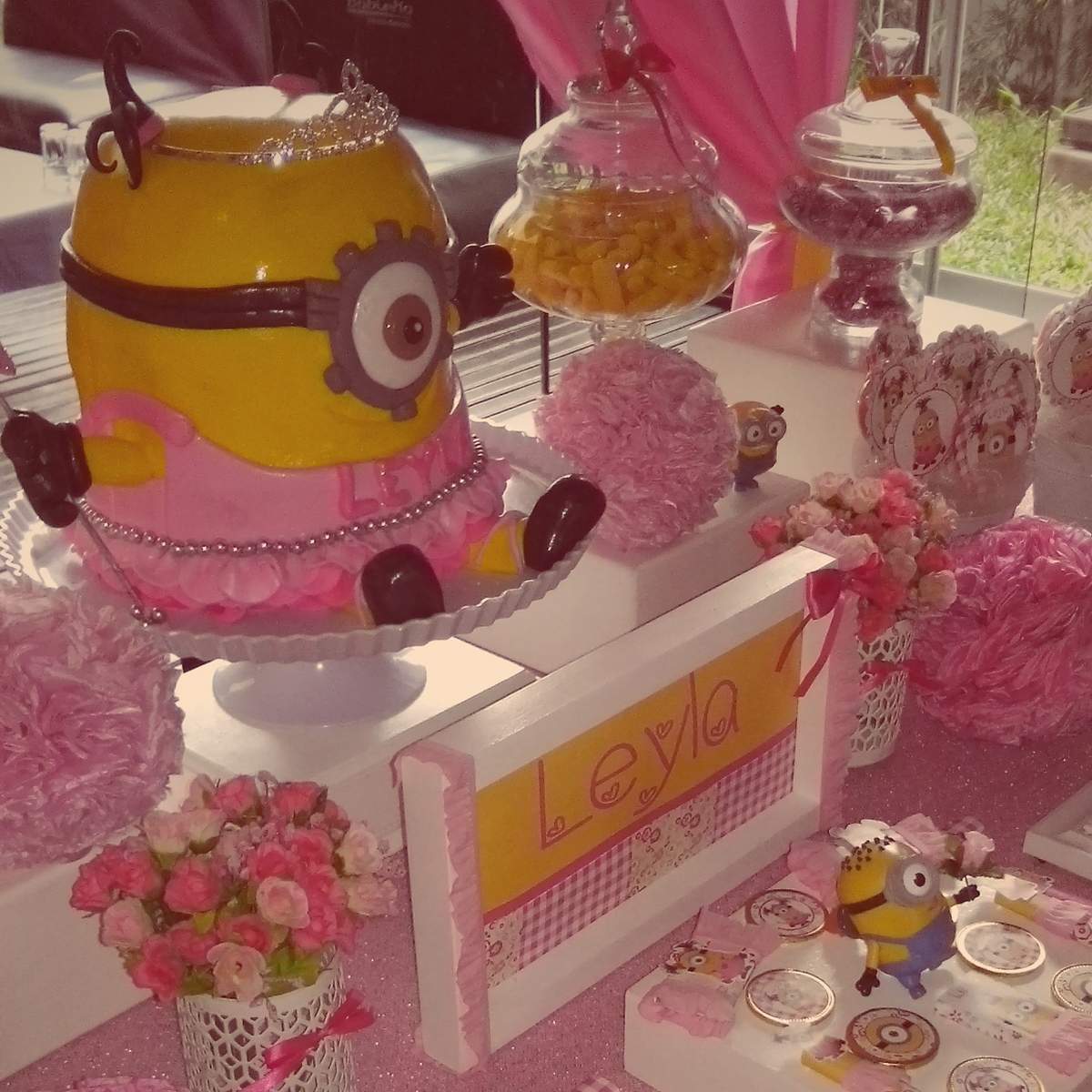 Minion Girl Birthday Party Ideas Photo 4 Of 6 Catch My Party Img 20150811 203555 2111903