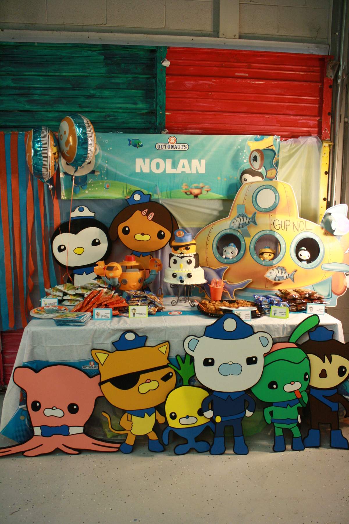 Nolan's Octoparty - Octonauts 