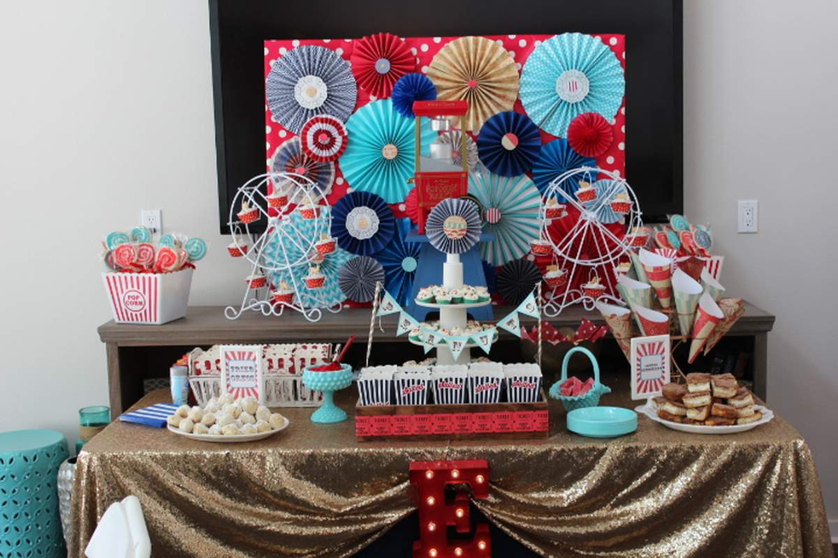 Jayme's Circus Carnival Baby Shower - Carnival