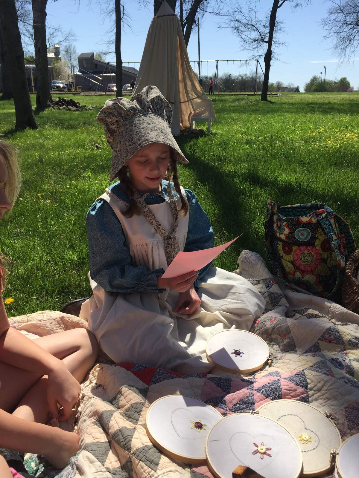 Little House on the Prairie Party Birthday Party Ideas Photo 14 of 36