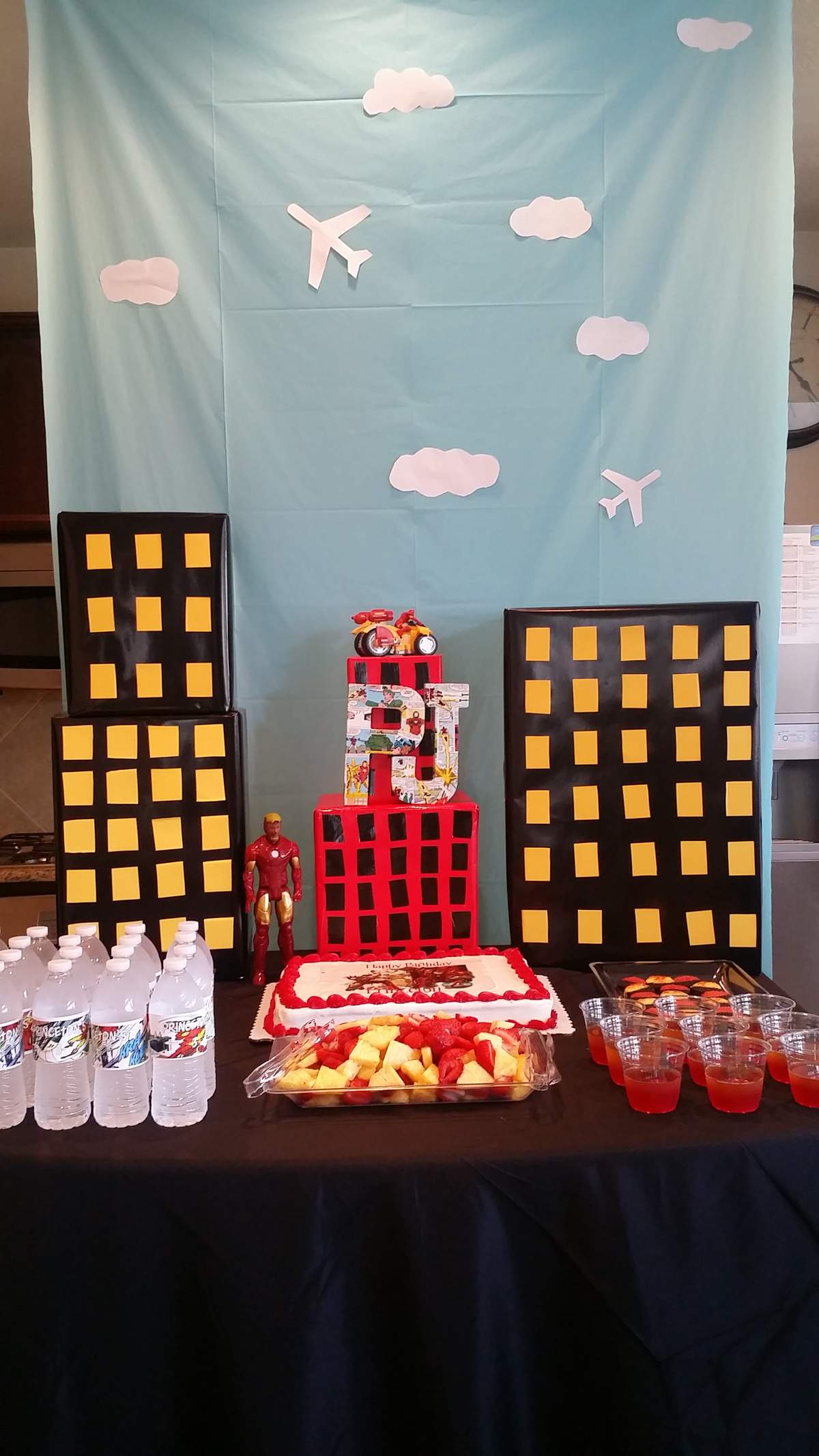 Princeton's Iron Man 3rd birthday party  - Iron man