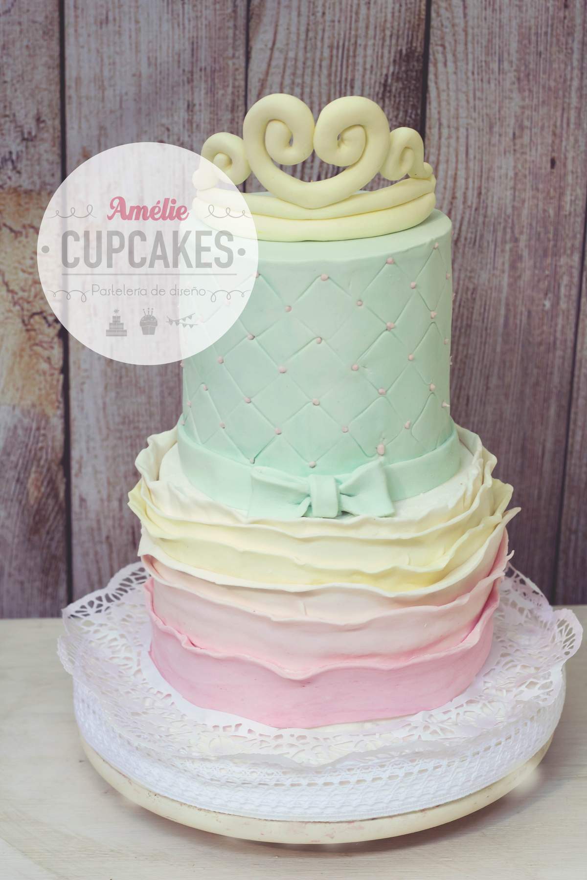 Mía´s 1st Birthday & Baptism  - Shabby Chic 