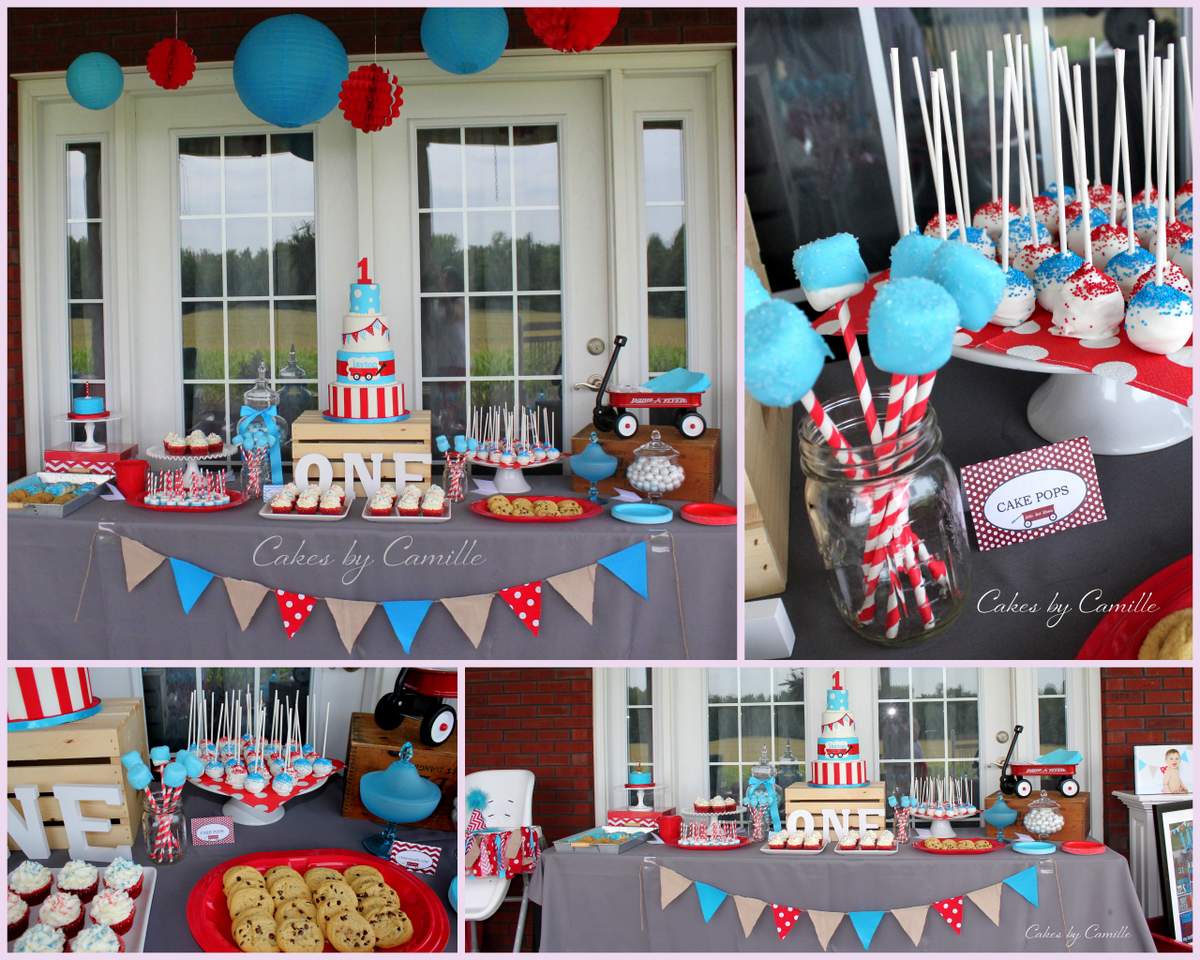 little red wagon birthday