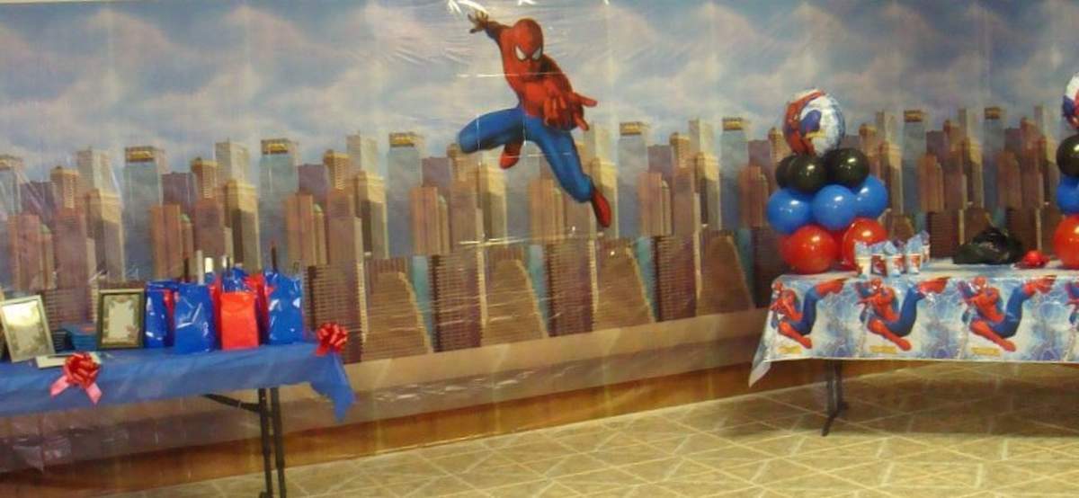 Chris and Omar bday party - Spider-Man 