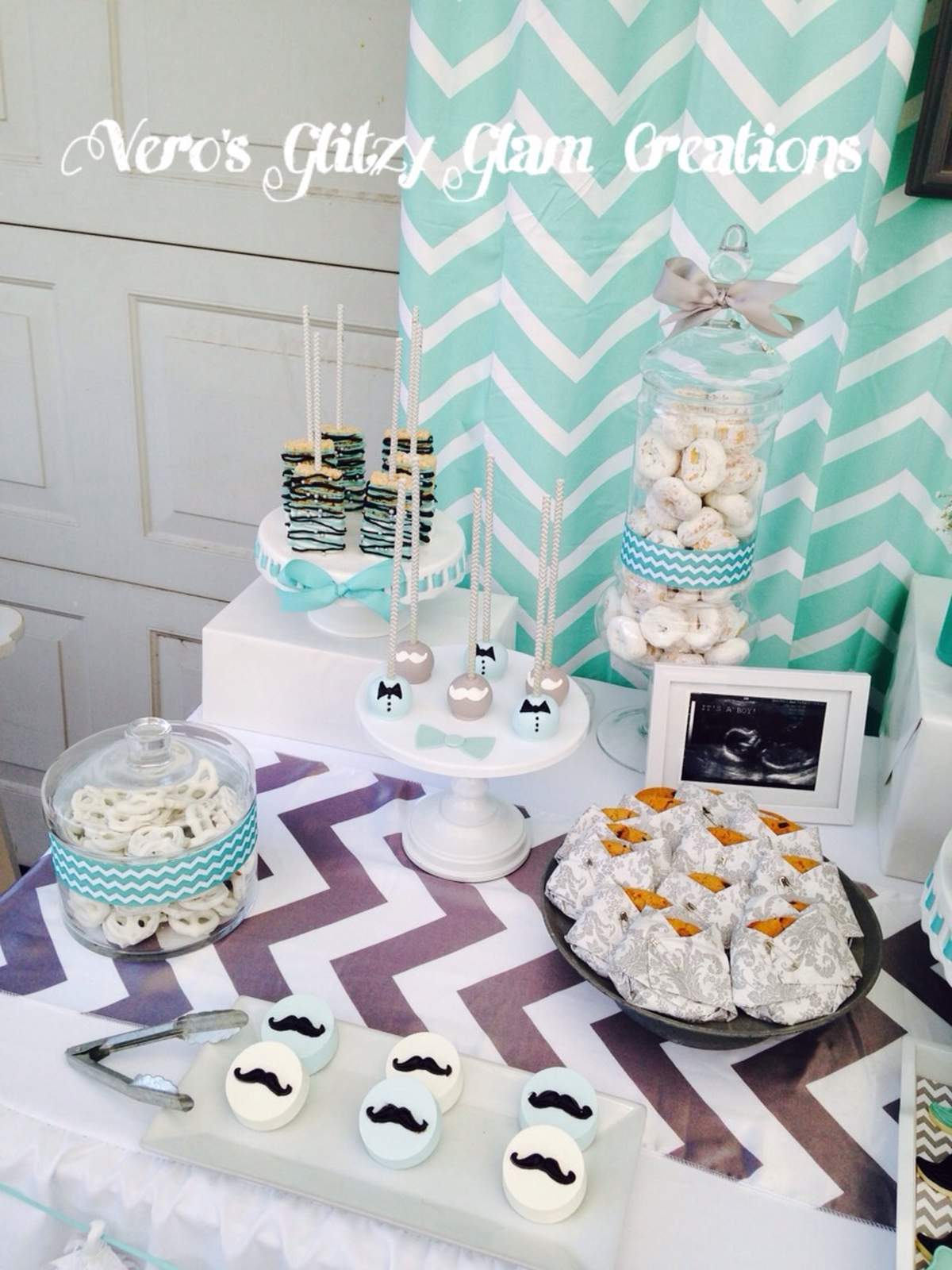 Little Man Baby Shower Party Ideas Photo 19 of 34 Catch My Party
