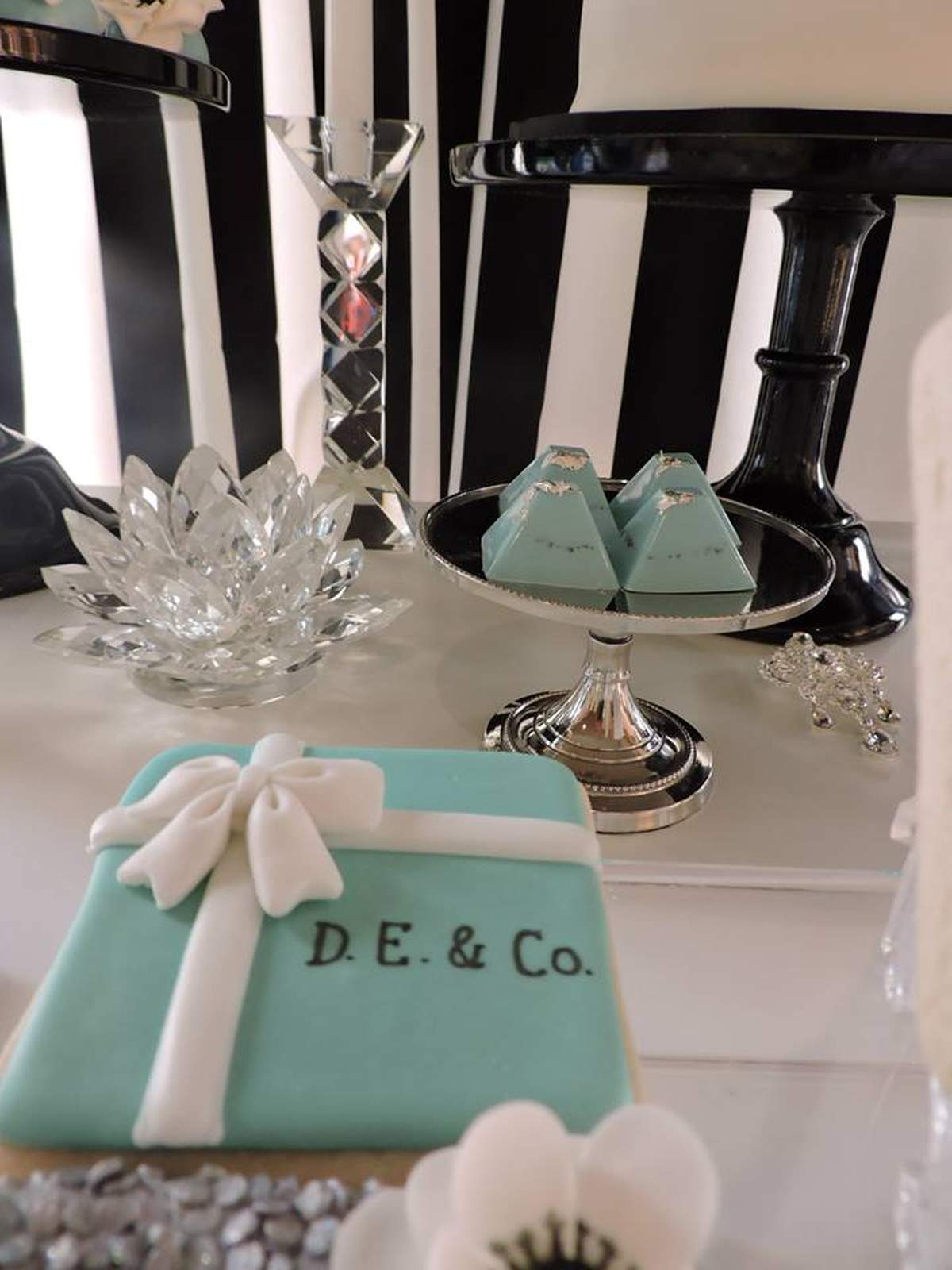 Tiffany and CO. Birthday Party Ideas Photo 17 of 37 Catch My Party