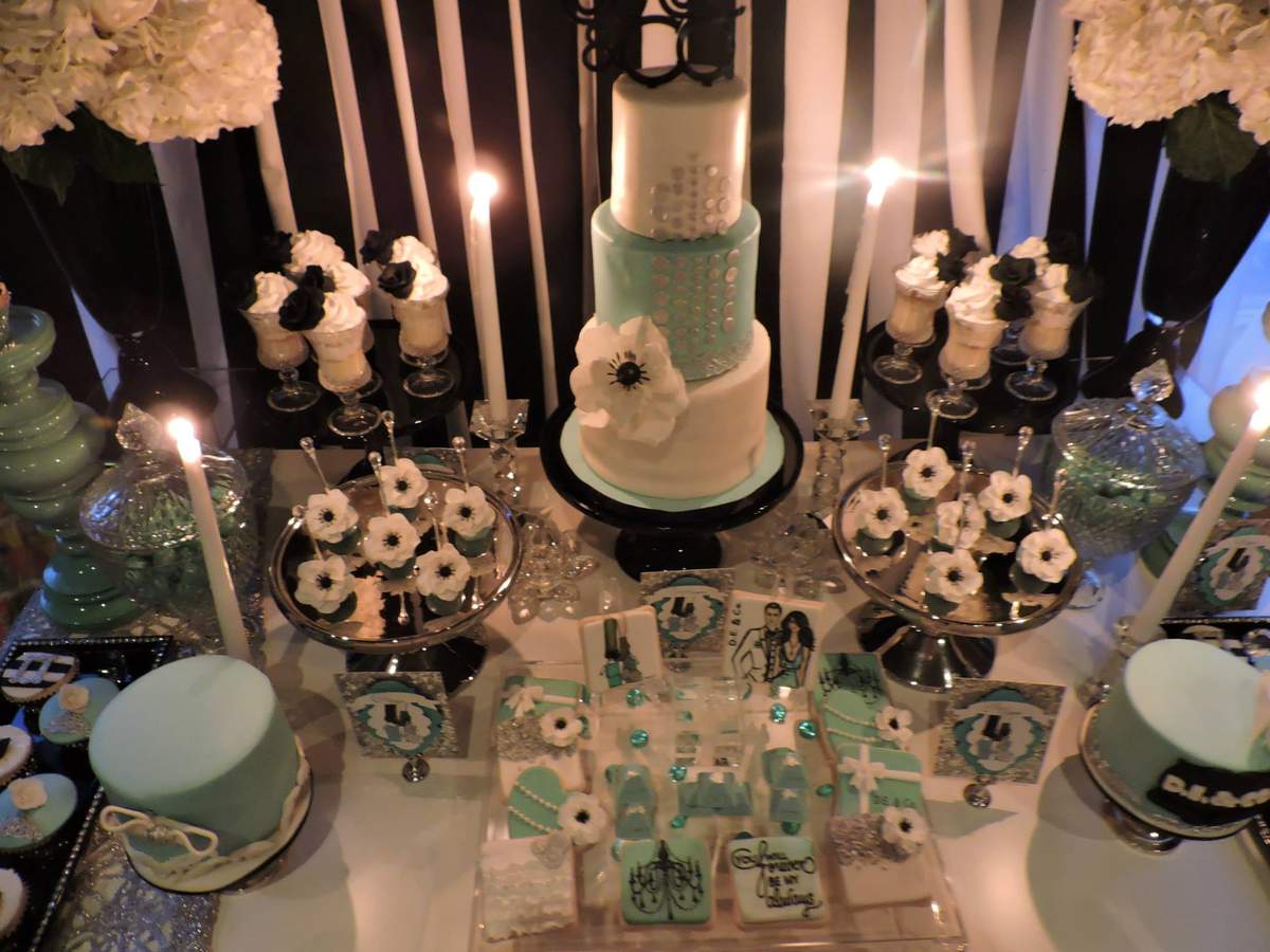 Tiffany and CO. Birthday Party Ideas Photo 1 of 37 Catch My Party