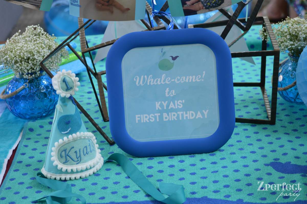 Kais' Whale Theme Party - Whale Theme Under the Sea