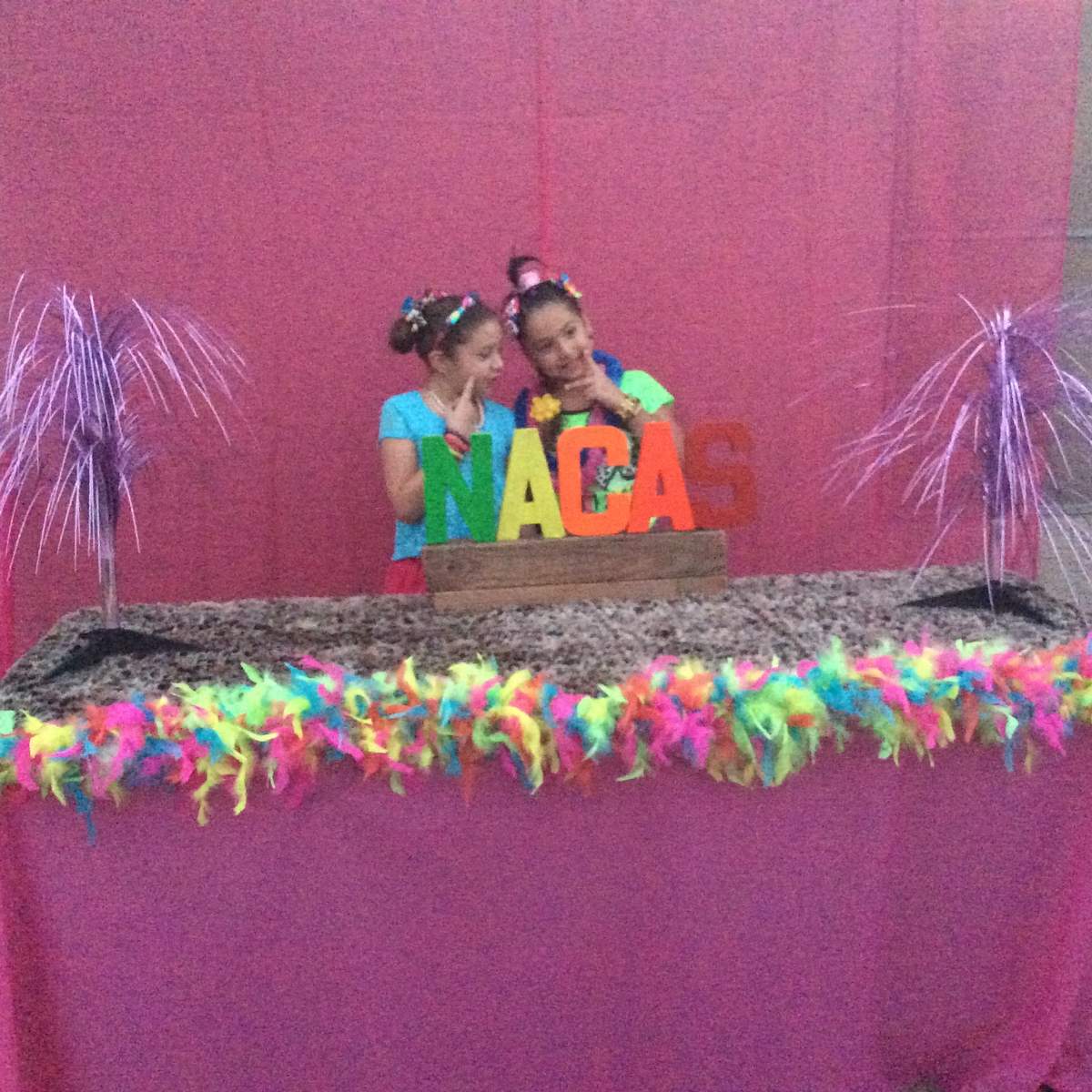 "Claudia & Jessica birthday" - Nacas
