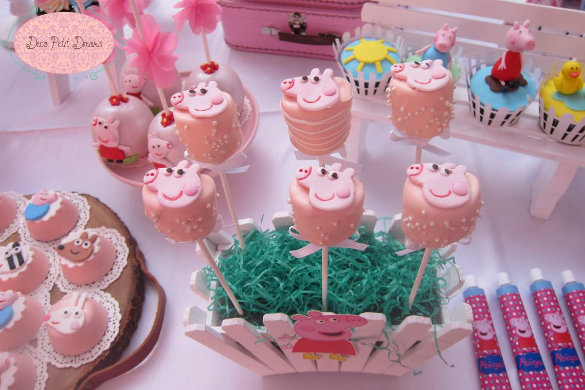 Peppa Pig Party Birthday Party Ideas Photo 7 Of 77 Catch My Party