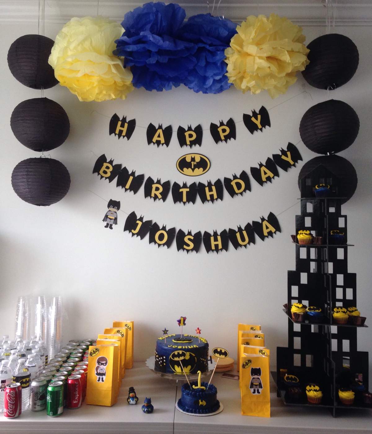 Josh's Batman 1st Birthday Bash - Batman