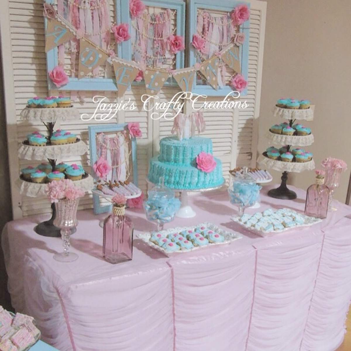 Shabby Chic baby shower Baby Shower Party Ideas Photo 5 of 9 Catch
