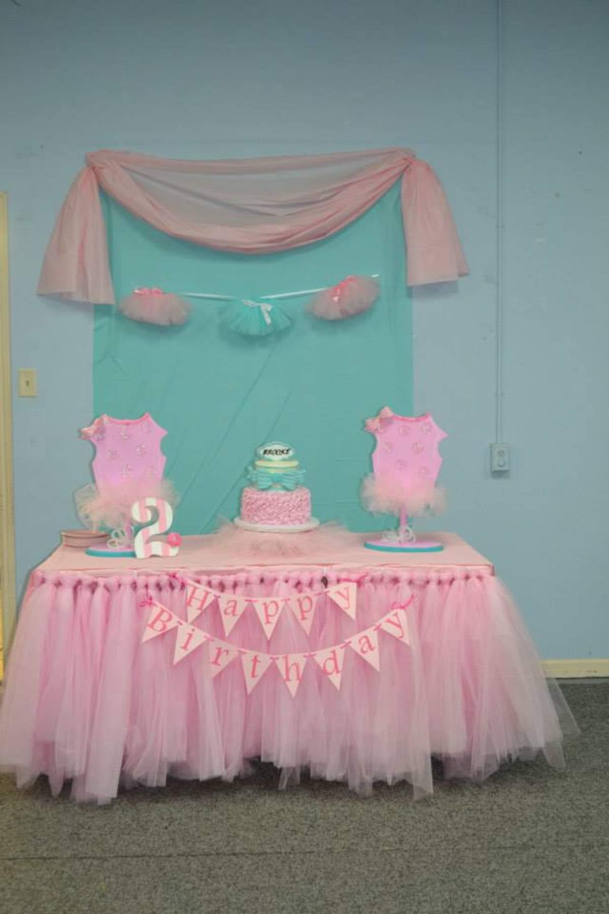 Brooke's "Two-Two" party  - Tutus and ties