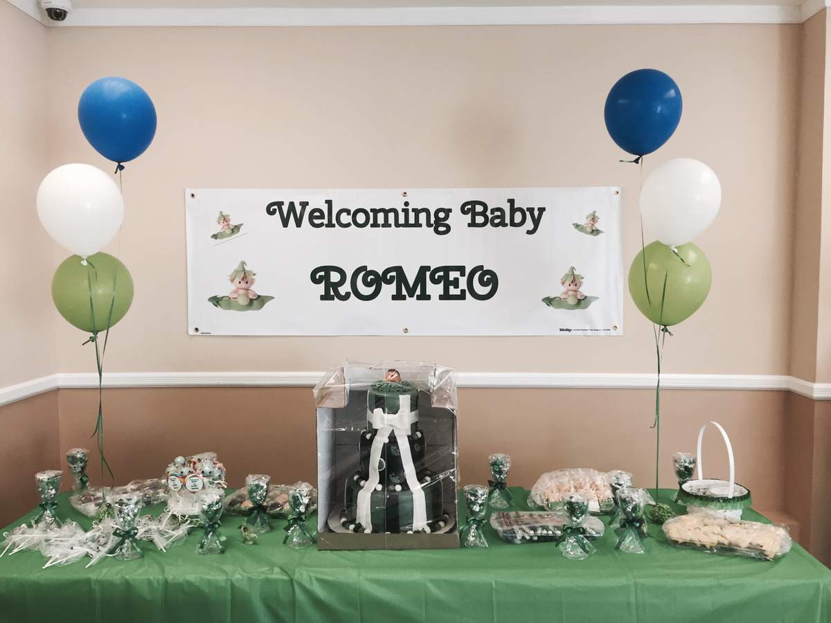 Welcoming baby Romeo  - Pea in a pod
