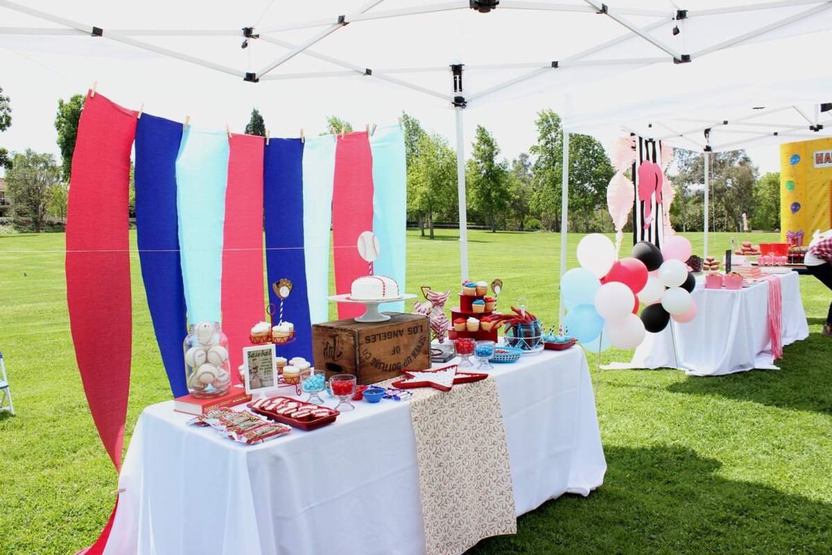 Baseball and barbie party! - Baseball barbie