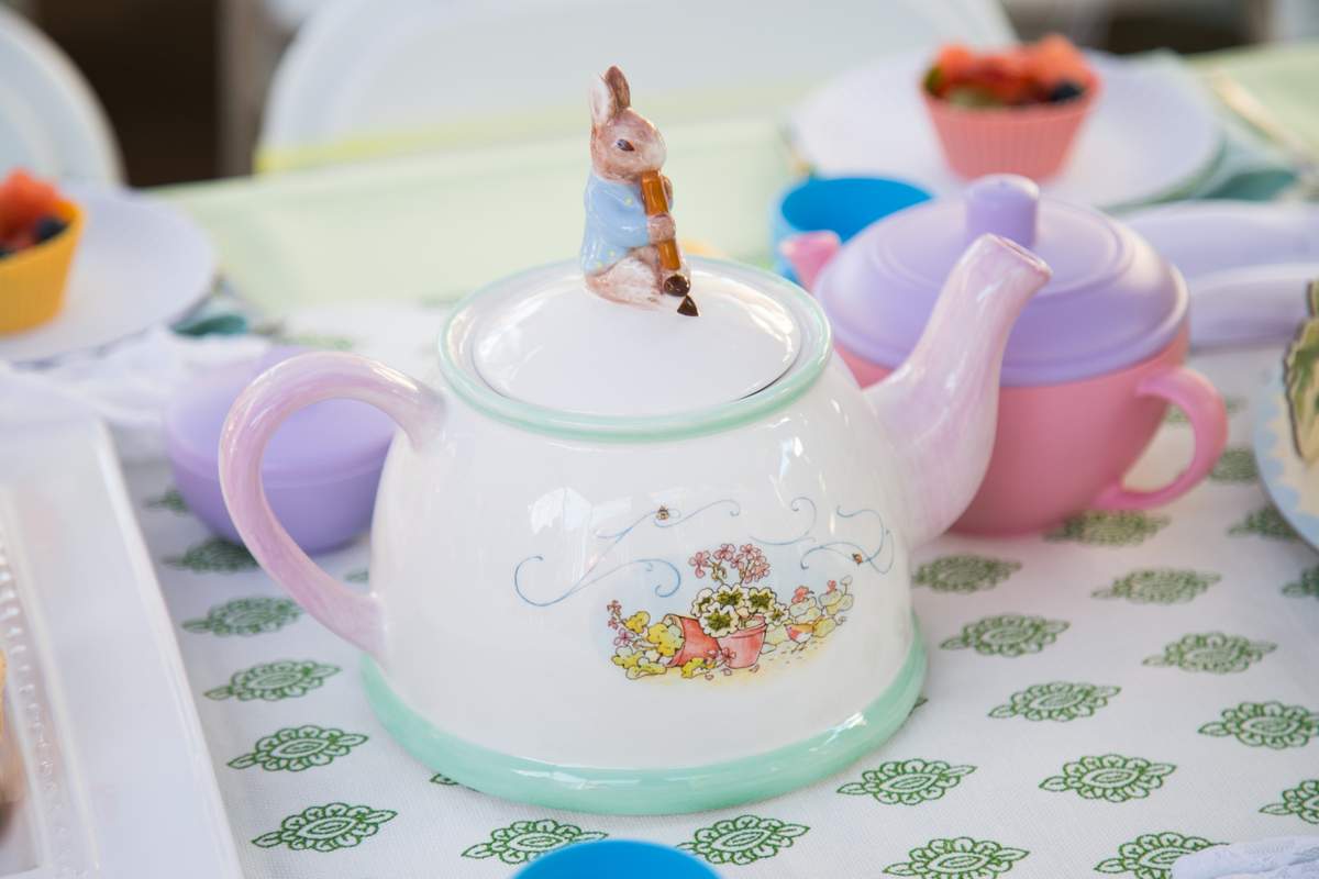 Peter Rabbit Tea Party Party Ideas Photo 1 of 15 Catch My Party