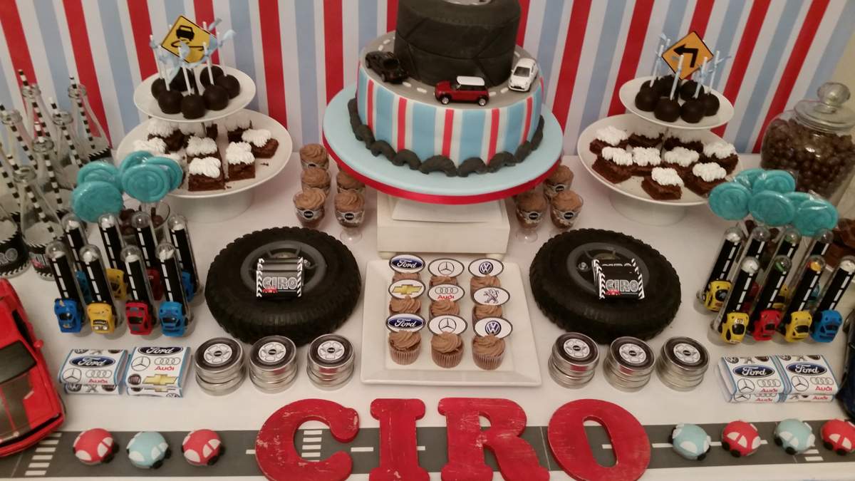 Cars / Trucks Birthday Party Ideas Photo 2 of 16 Catch My Party