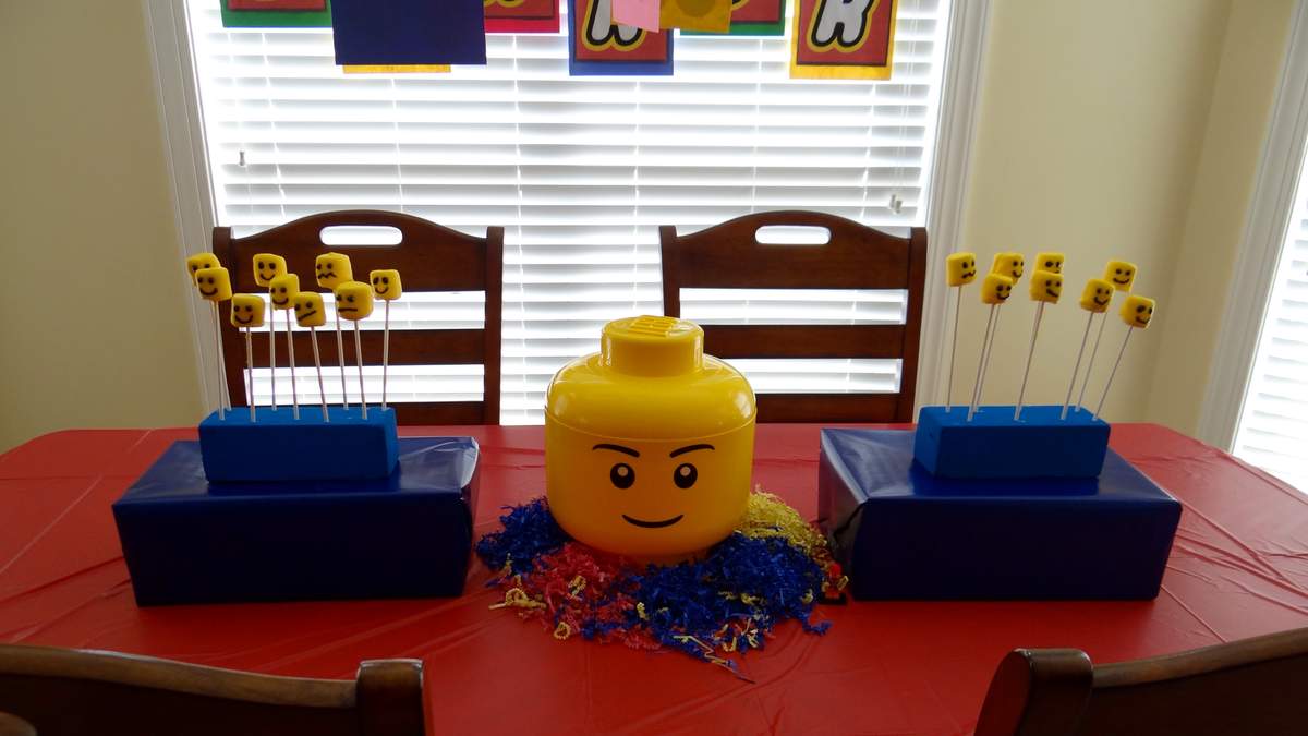 Lego 4th Birthday Party - Lego 