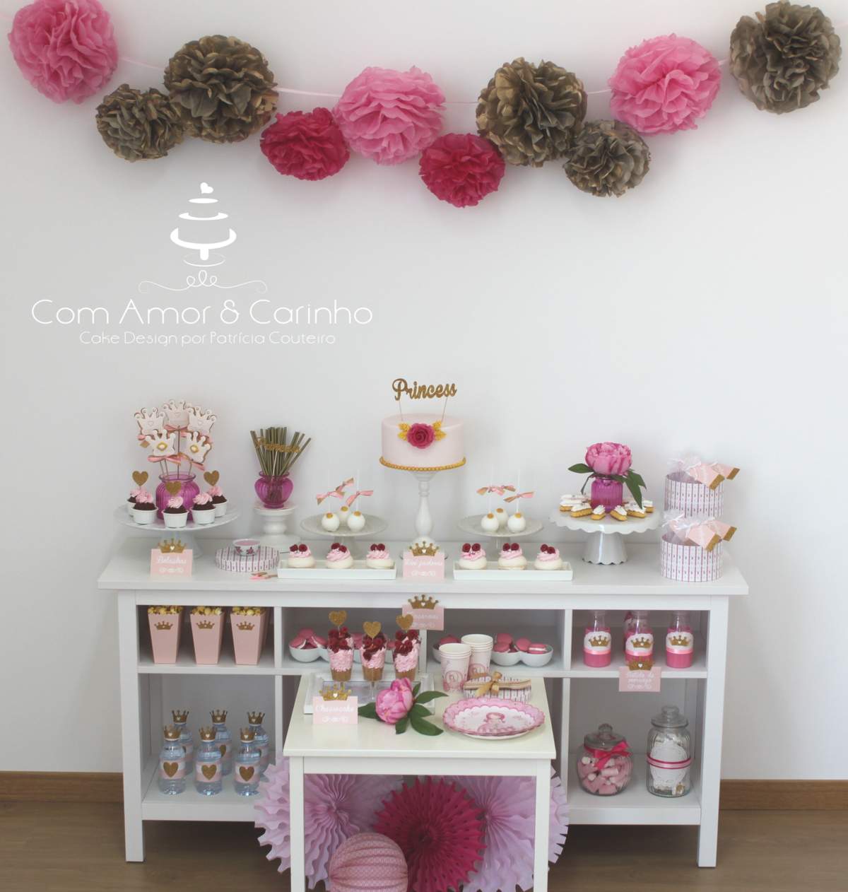 Pink & Gold Princess Party - Princess