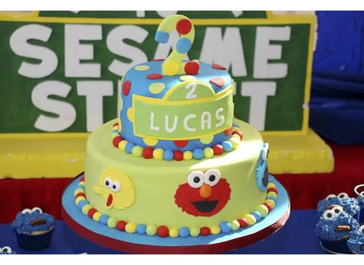 Lucas' 2nd Birthday  - Sesame Street