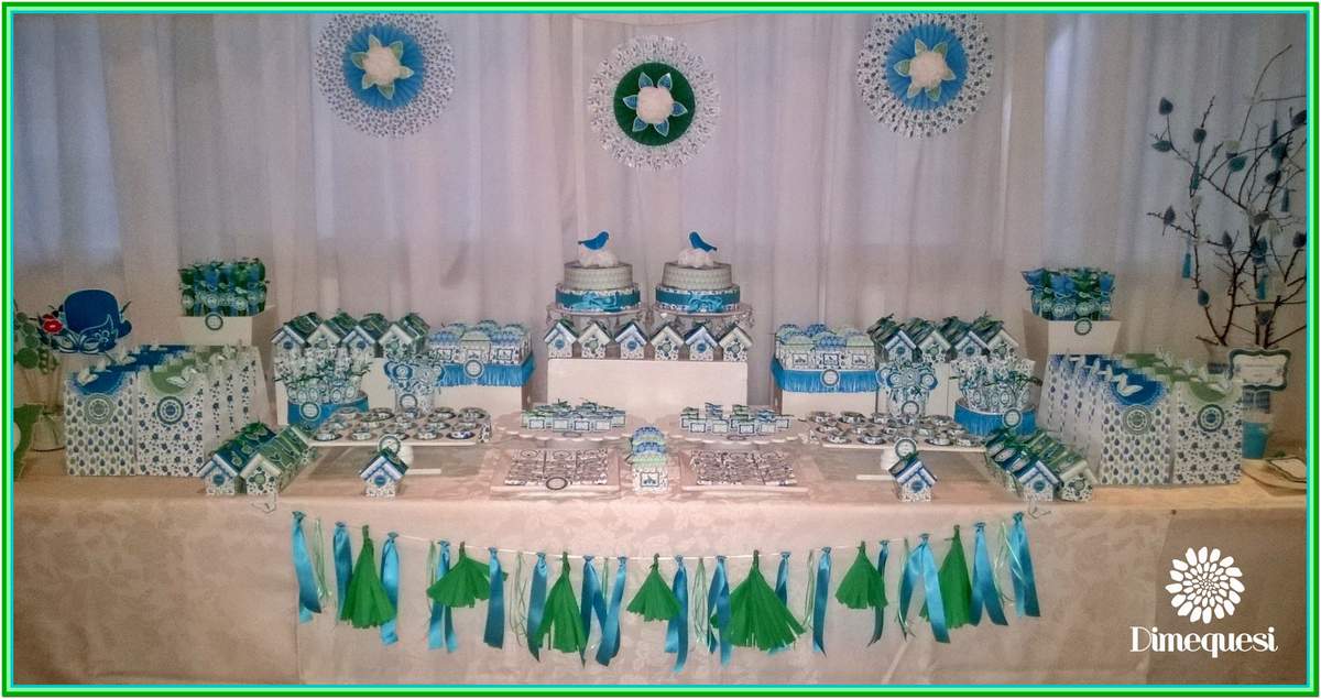 Surprise party 70's of Mercedes - Butterflies