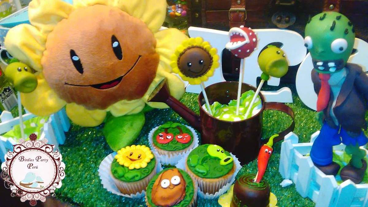 Diego Plants vs Zombie Party - Plants vs Zombie