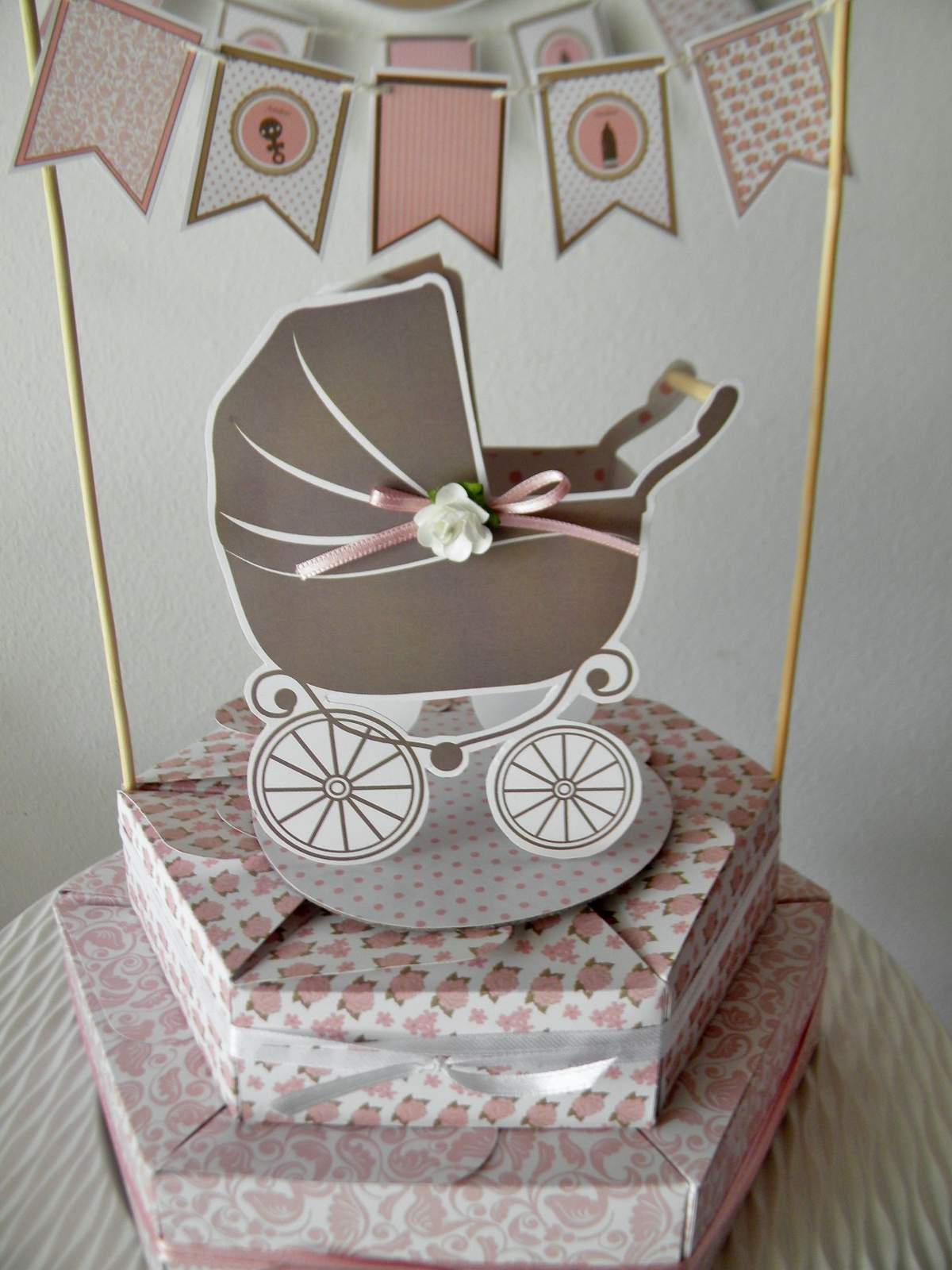 Baby Carriage Baby Shower Party Ideas Photo 4 of 17 Catch My Party