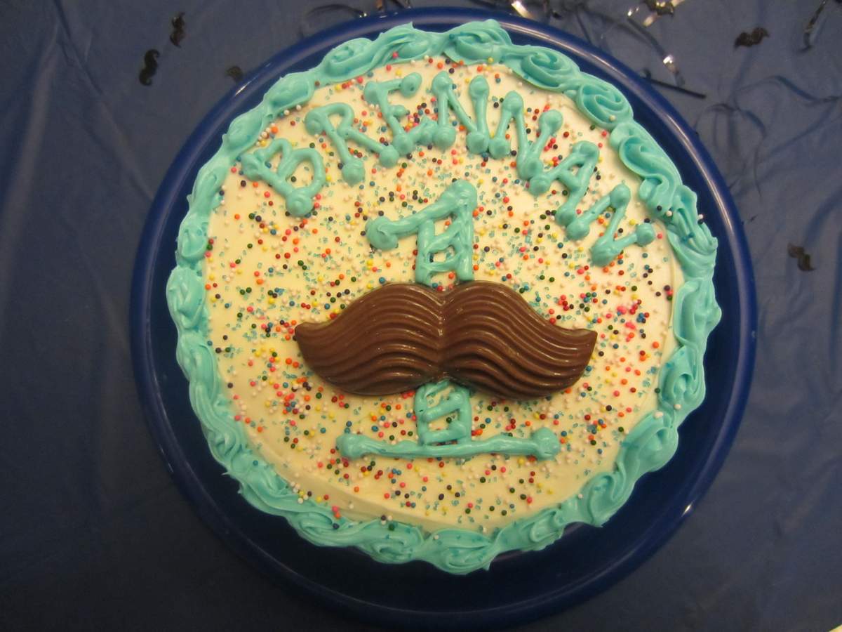 Brennan's 1st Little Man Birthday - Mustaches / Little Man