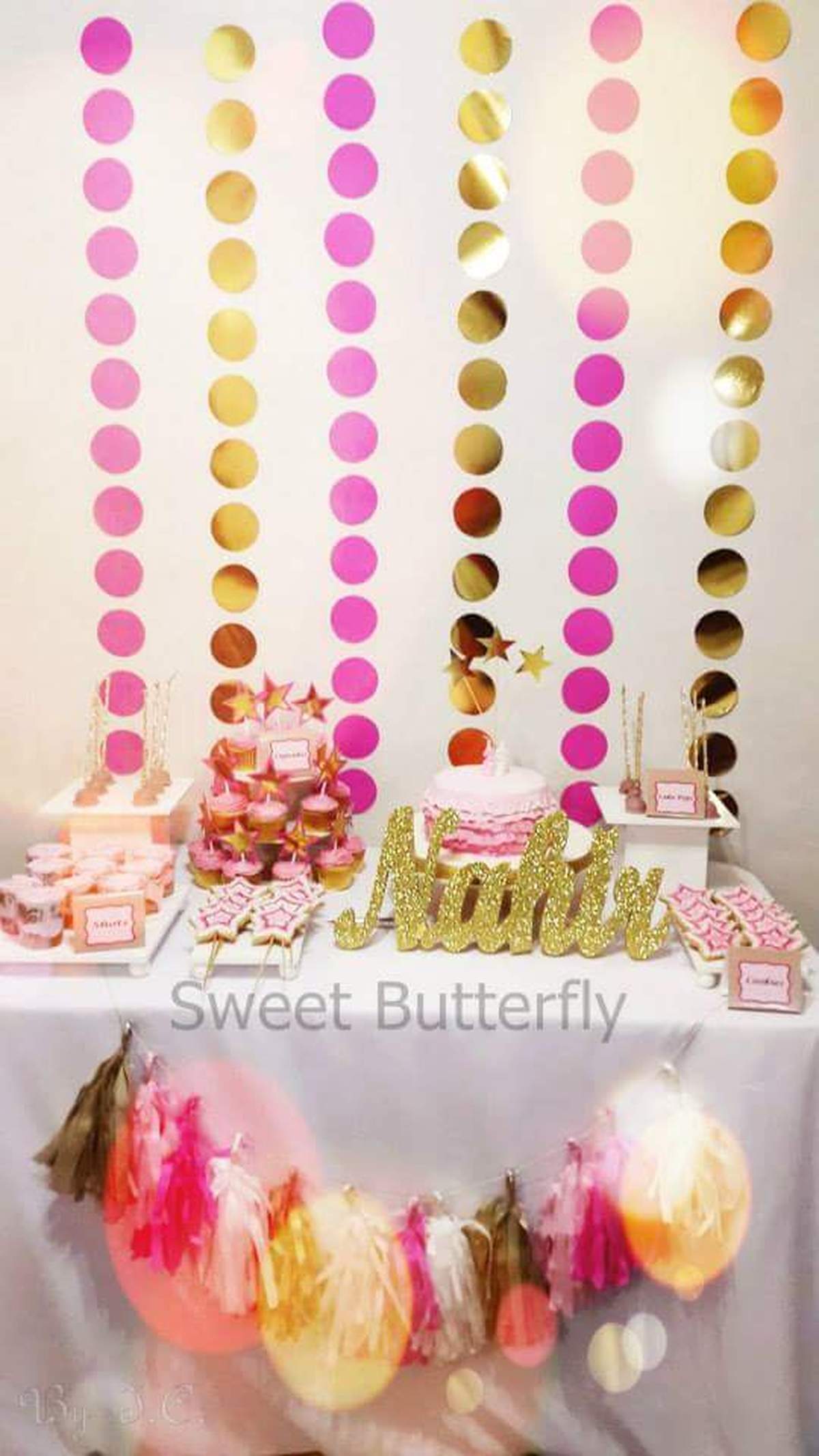 25 year- Nahir-  Pink & Gold Party - Pink & Gold