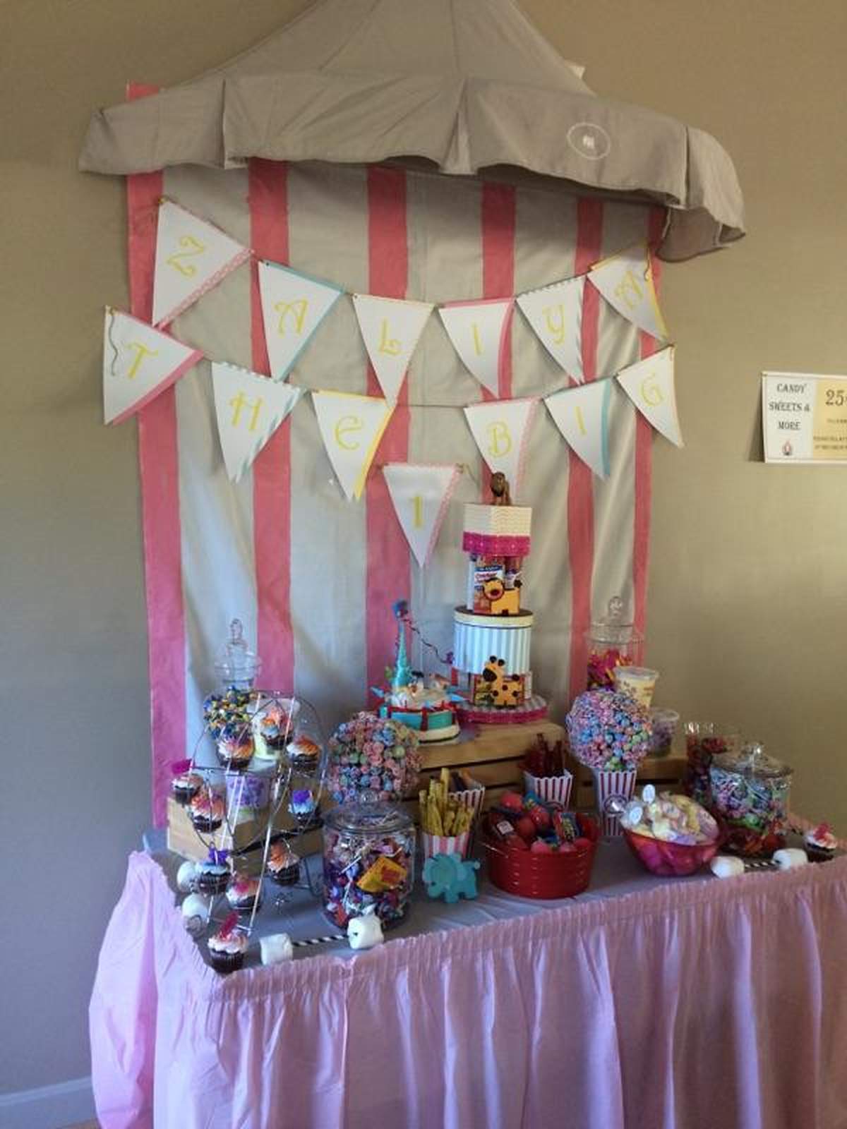  1st Birthday - Vintage Circus