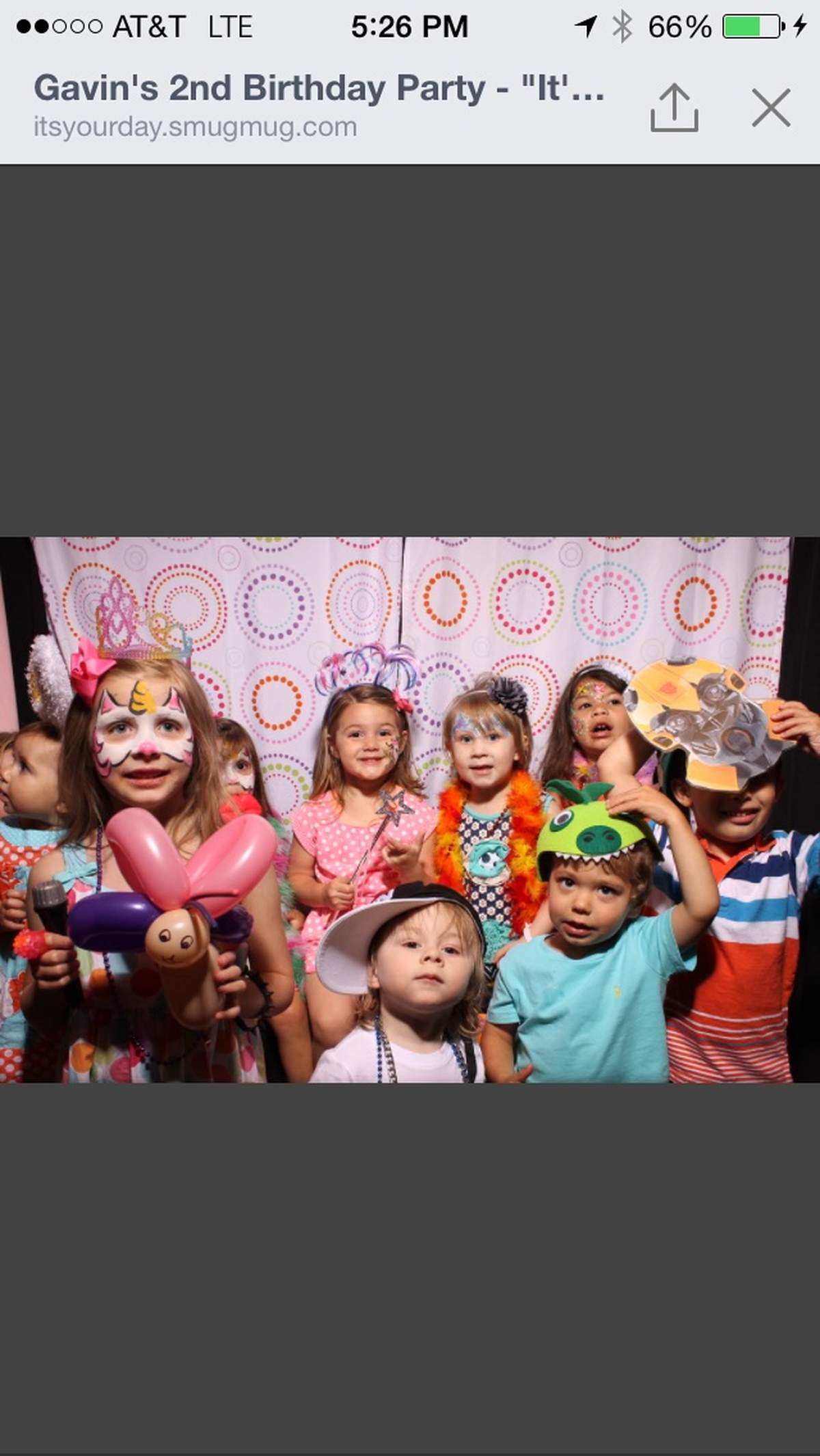 Gavin's 2nd Birthday  - Rock Star
