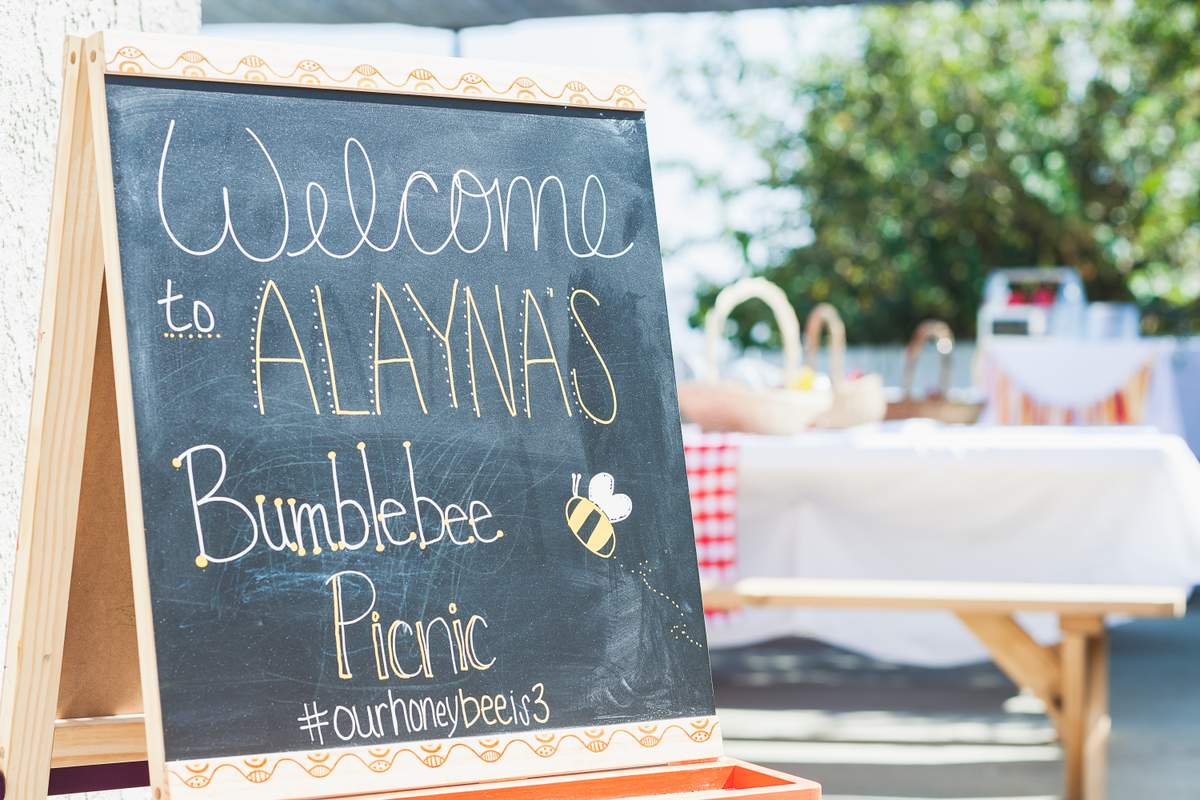 Our Little Honey's 3rd Bee-day - Bumblebee Picnic