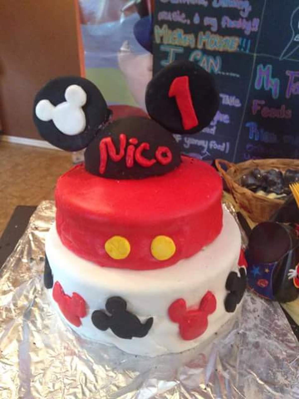 Nico's First Birthday! - Mickey Mouse
