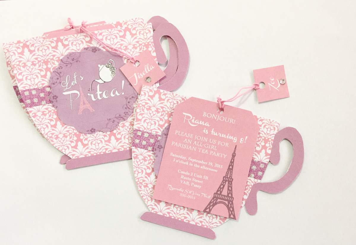 Riana's Parisian 8th Birthday Par-tea - Tea Party