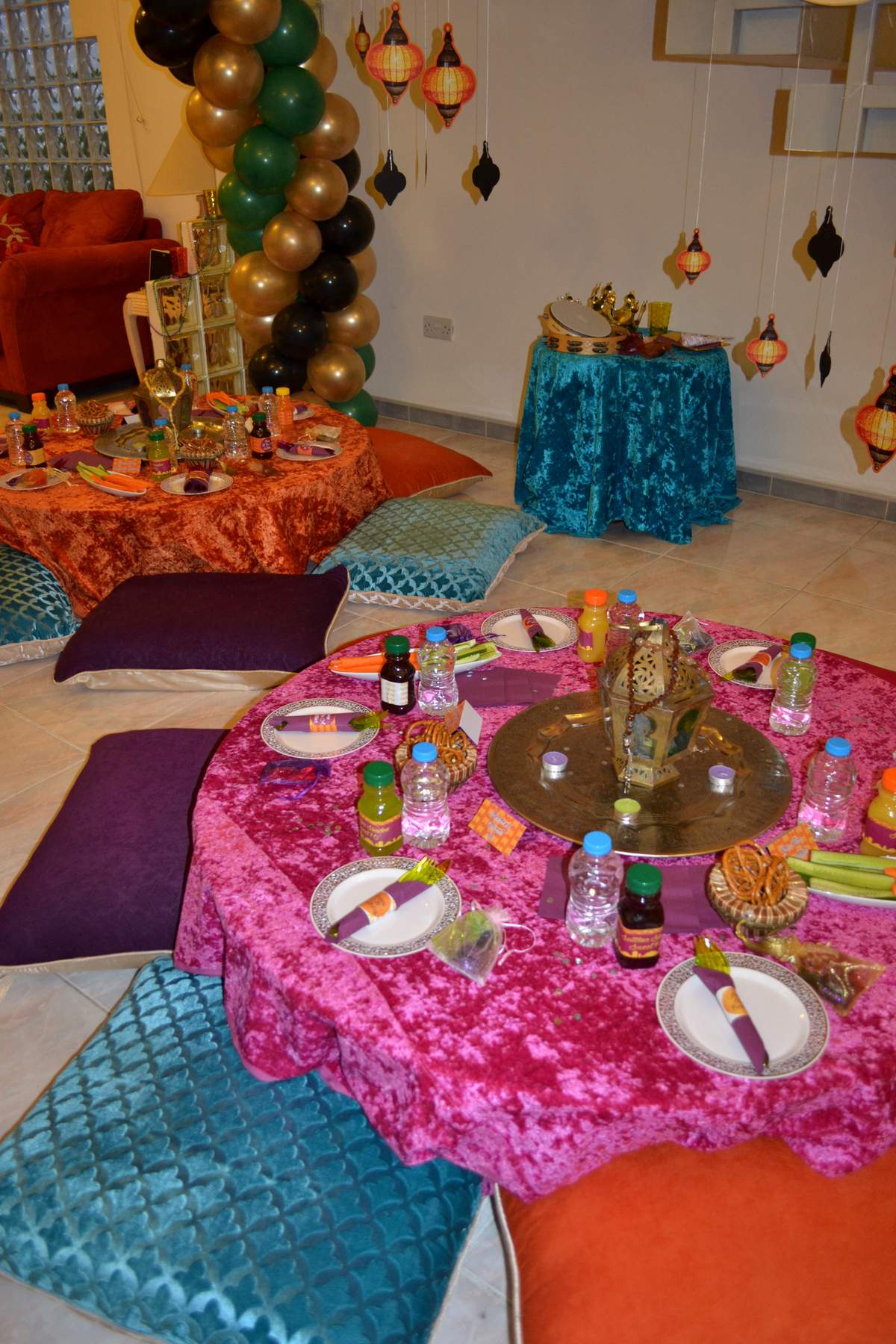 Sultan Harem / Arabian Nights Birthday Party Ideas Photo 2 of 18 Catch My Party