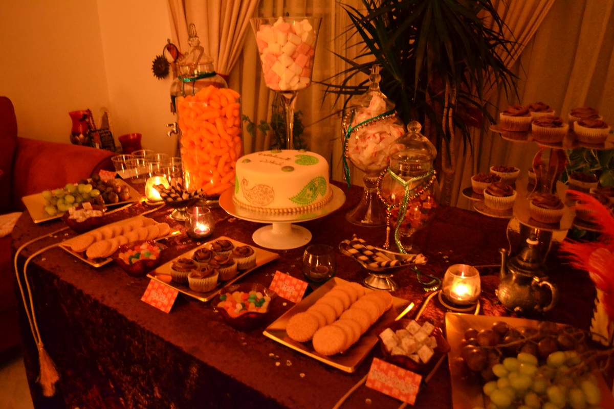 Sultan Harem / Arabian Nights Birthday Party Ideas Photo 2 of 18 Catch My Party