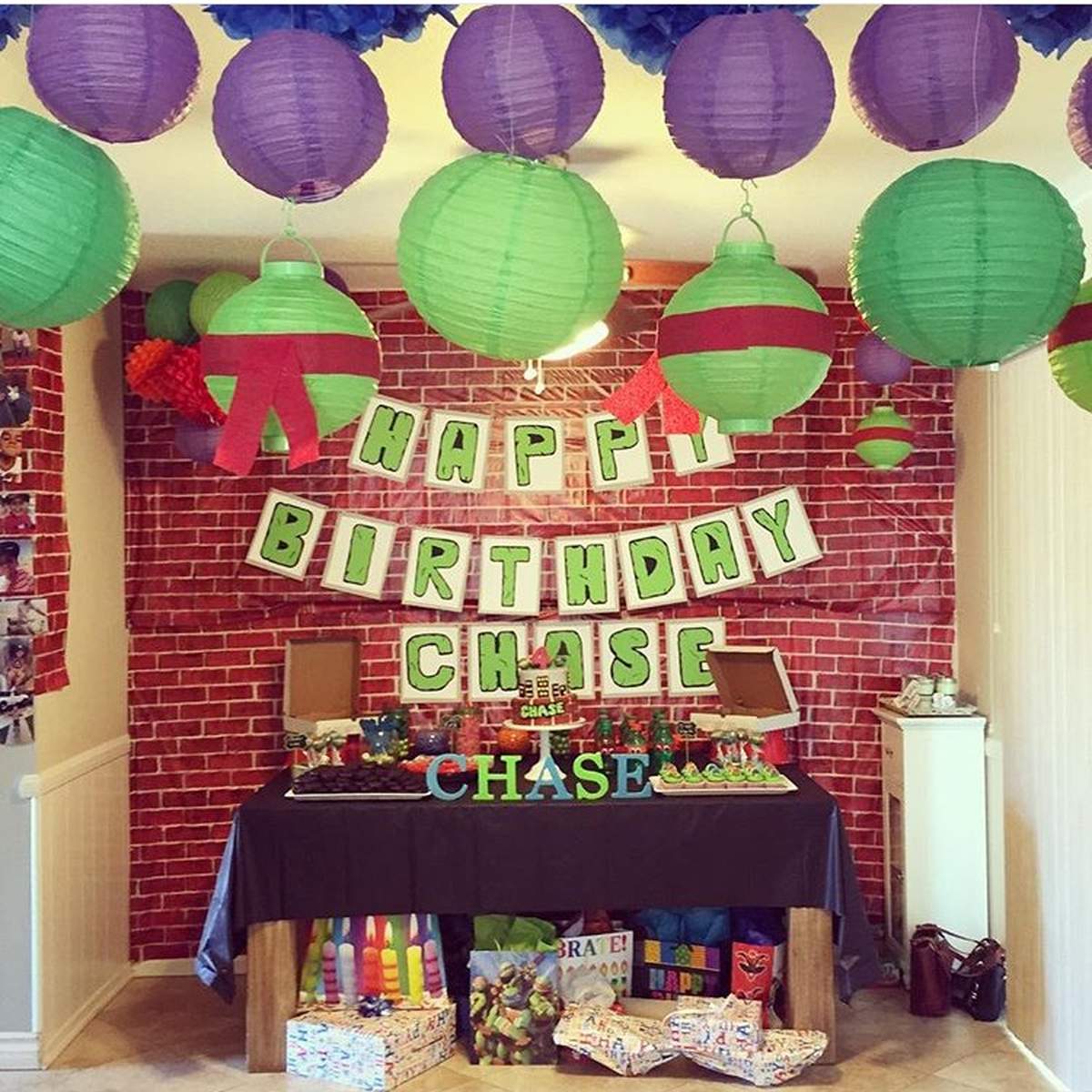 Chase's 4th Birthday   - TMNT